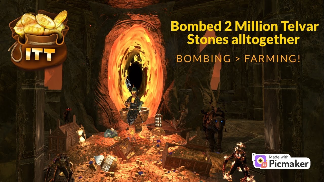 ESO Midyear Mayhem best of - 80k+ Telvar Stone bombs!