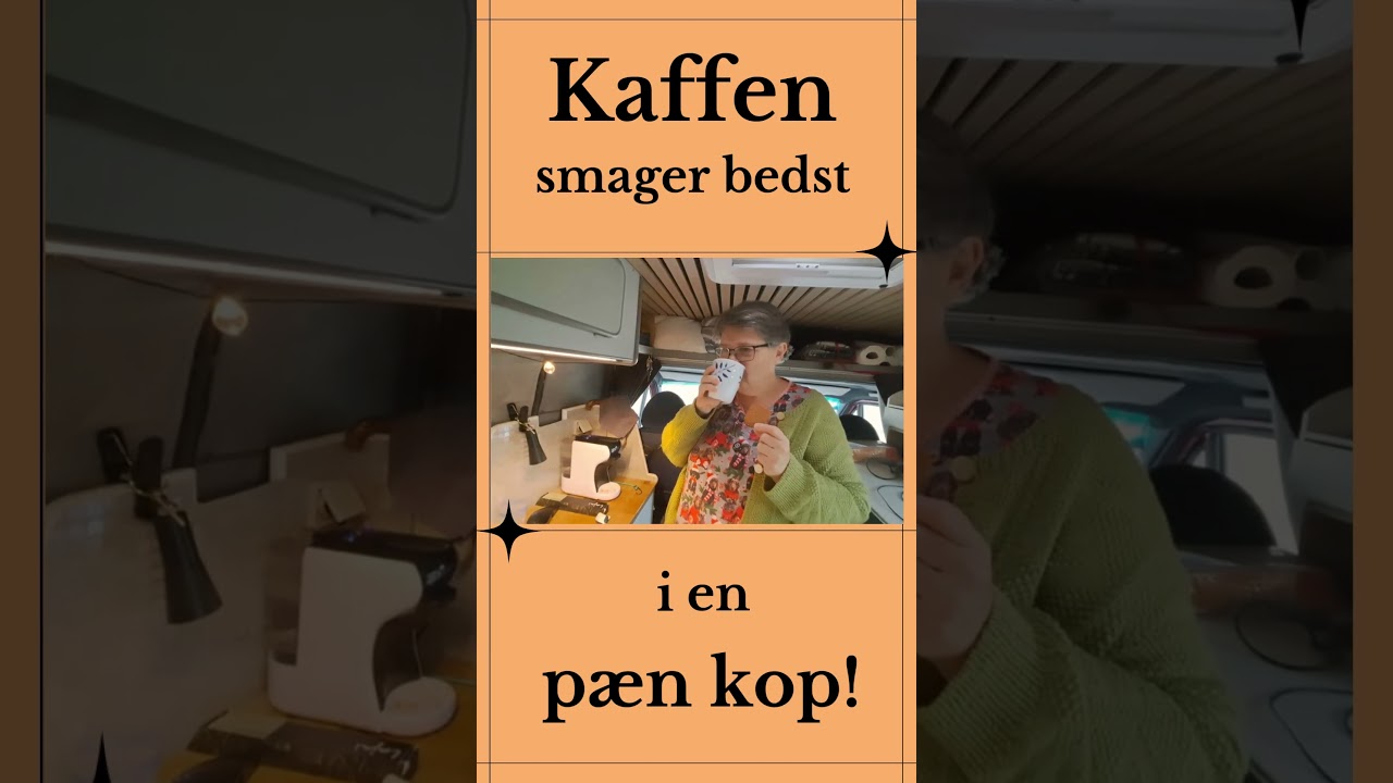 Kaffe i camper - hva' gør du? 3 campere viser deres set-up i morgen #kaffepåfarten #coffeeonthego