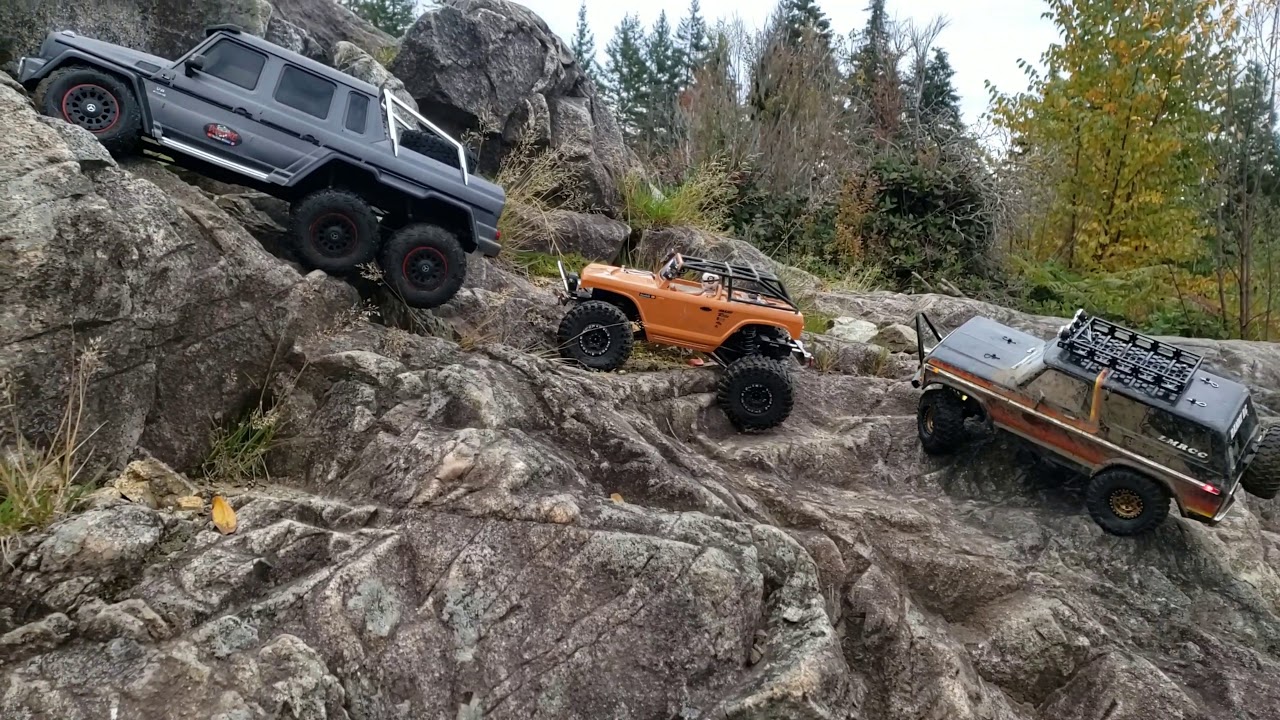 Trx6 6x6 Mercedes Group Rock Climbing