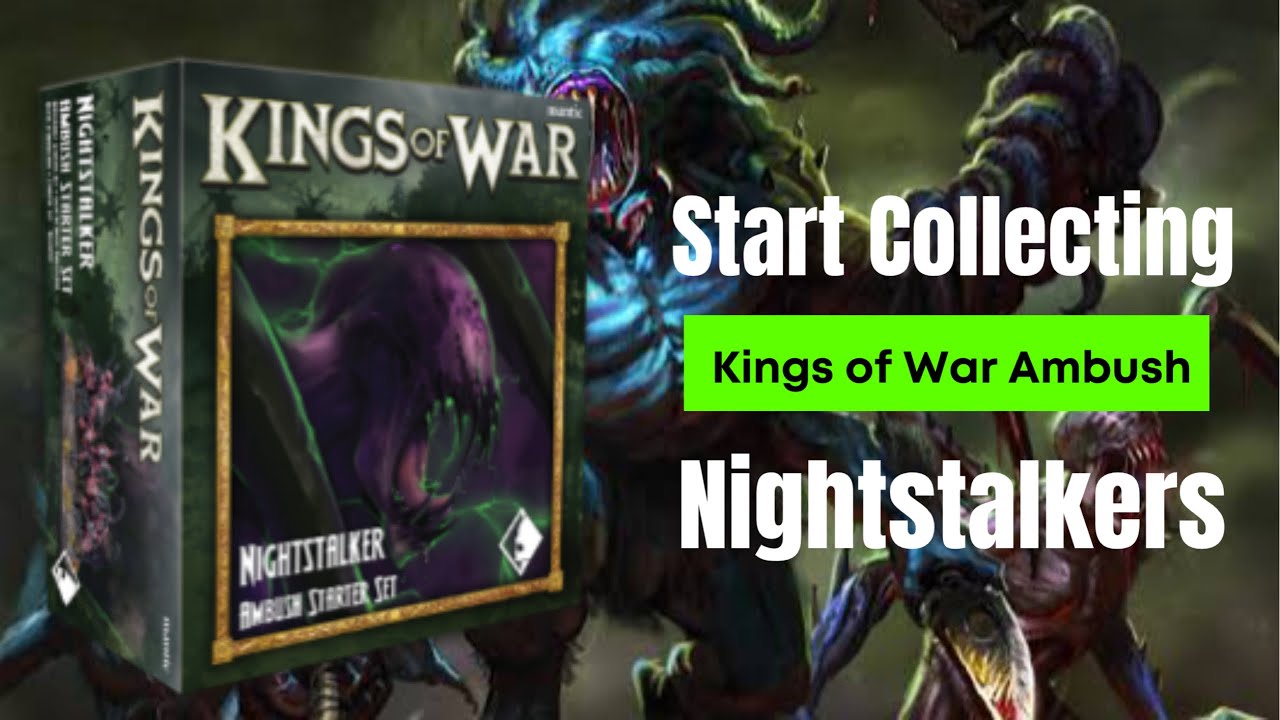 Start Collecting Kings of War Ambush: Nightstalker Ambush Starter Set