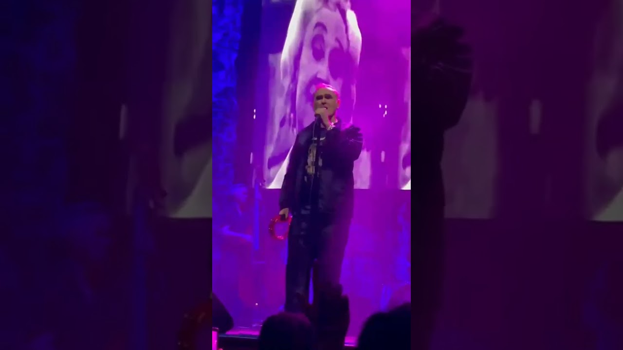 Morrissey live LA 2025