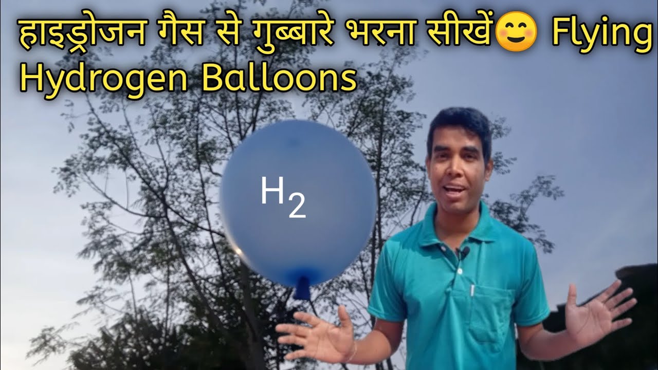 Hydrogen Gas Balloons🎈 in Home#experiment #crazyhacker-2