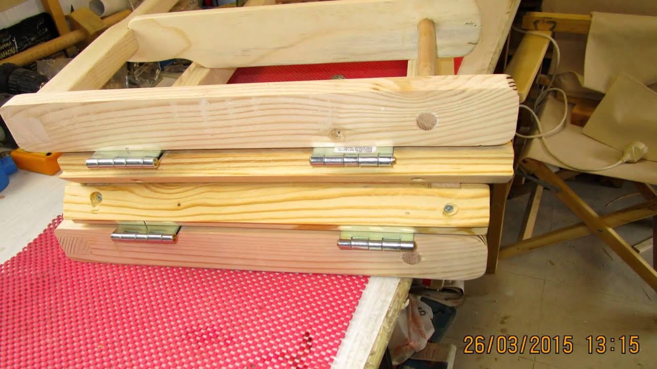 DIY DIRECTOR CHAIR  - PALETTWOOD