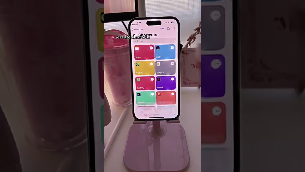 changing your app icons!! 💕🌸 #shorts #ios16 #iPhone #phoneicons #cottagecore #aesthetic #cute #pink