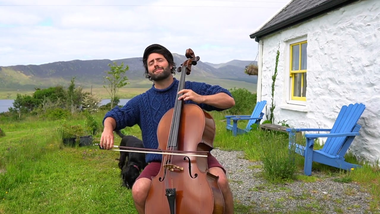 Києве Мій (Kyiv My Dear) - Patrick Dexter plays moving cello version of traditional Ukrainian song
