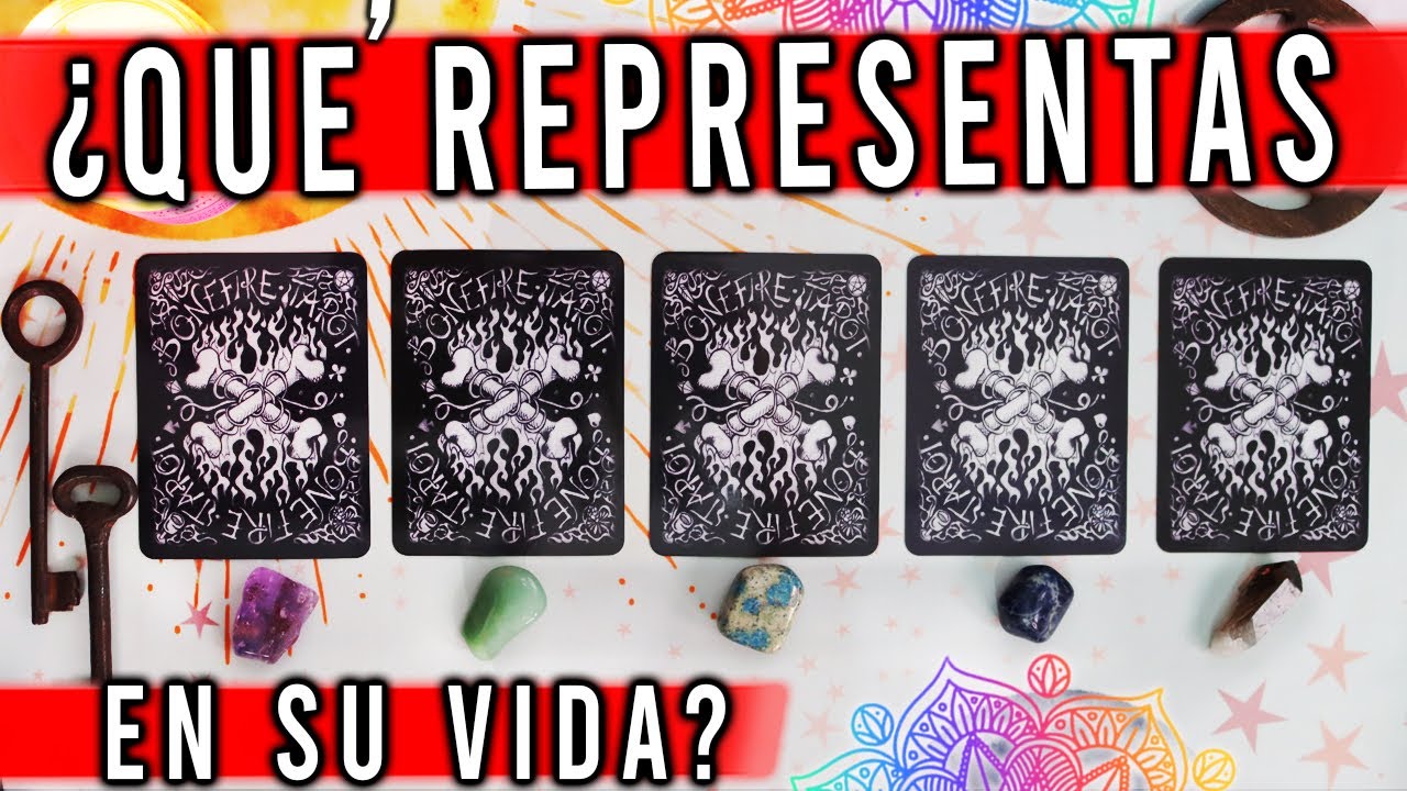 QUÉ REPRESENTAS PARA ESA PERSONA? - Lectura de cartas 🔮✨