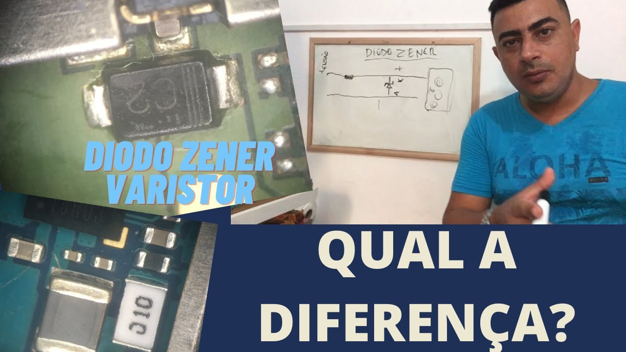 Varistor e diodo zener pra que serve e qual a diferença - ELETRÔNICA BÁSICA