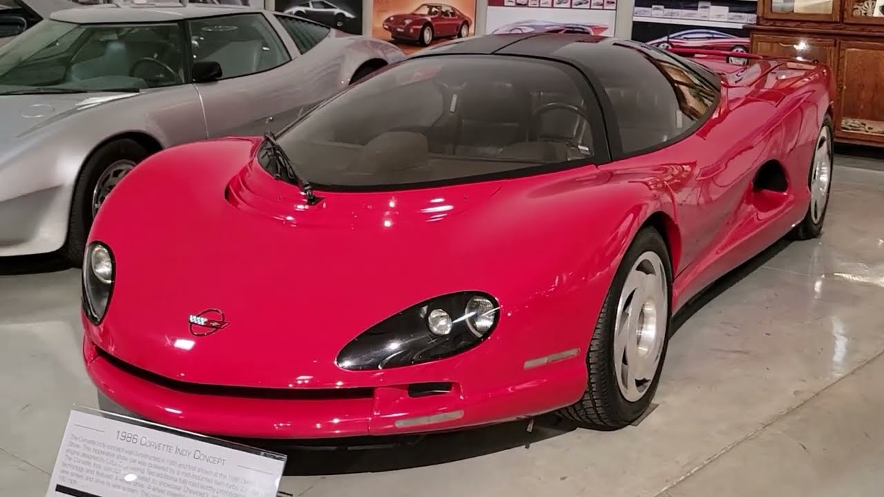 1986 Twin Turbo Corvette Indy Concept Car GM Heritage Center