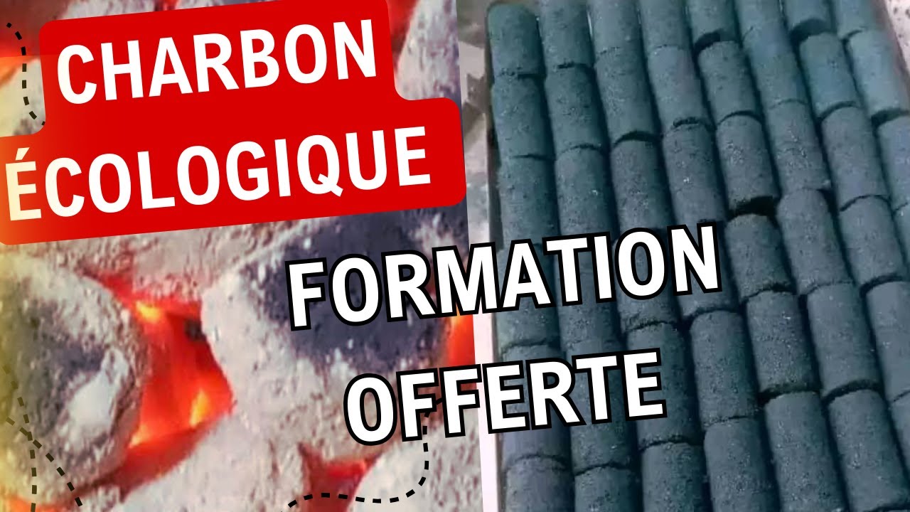 FORMATION OFFERTE SUR LA PRODUCTION DU CHARBON ÉCOLOGIQUE A PARTIR DES DÉCHETS VÉGÉTAUX