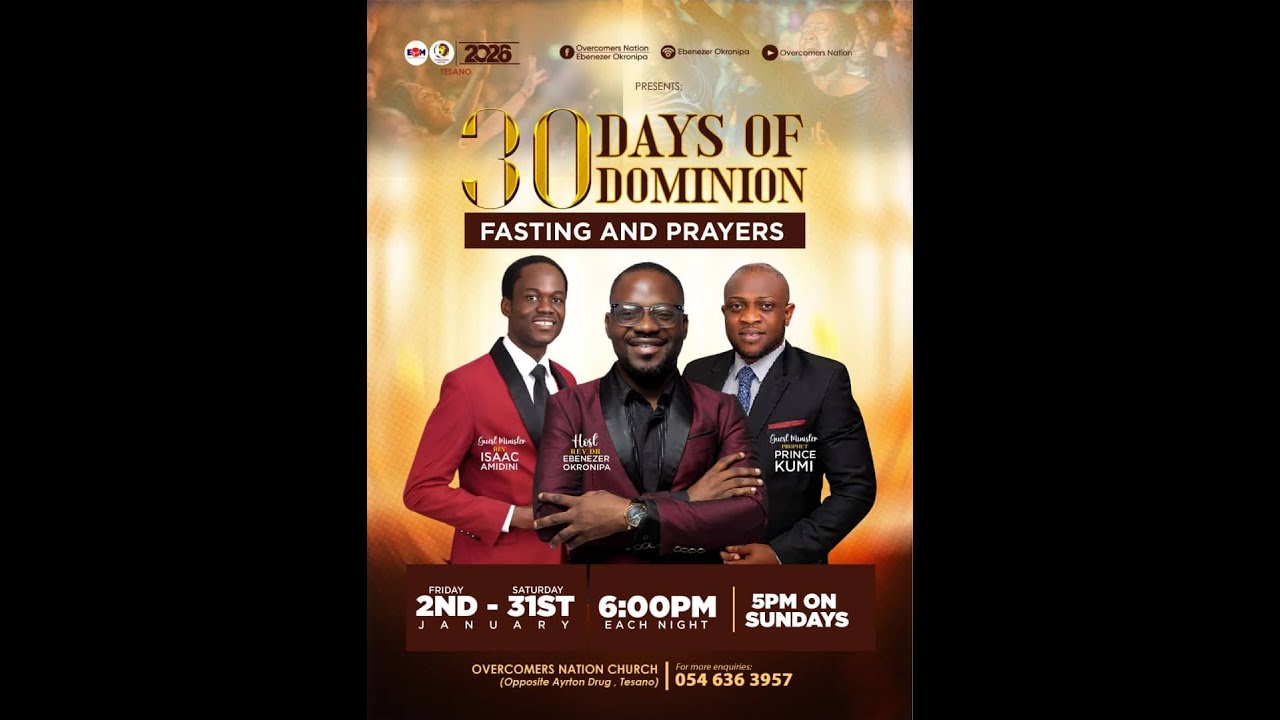 30 DAYS OF DOMINION| FASTING AND PRAYERS| DAY 19