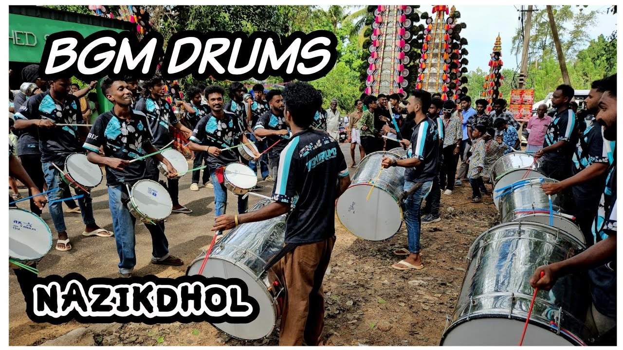മുരിയാട് കുന്നത്ത് തൃക്കോവ് ഷഷ്ഠി l BGM DRUMS Nazikdhol l Muriyad Kunnatth Thrukkov Shashti