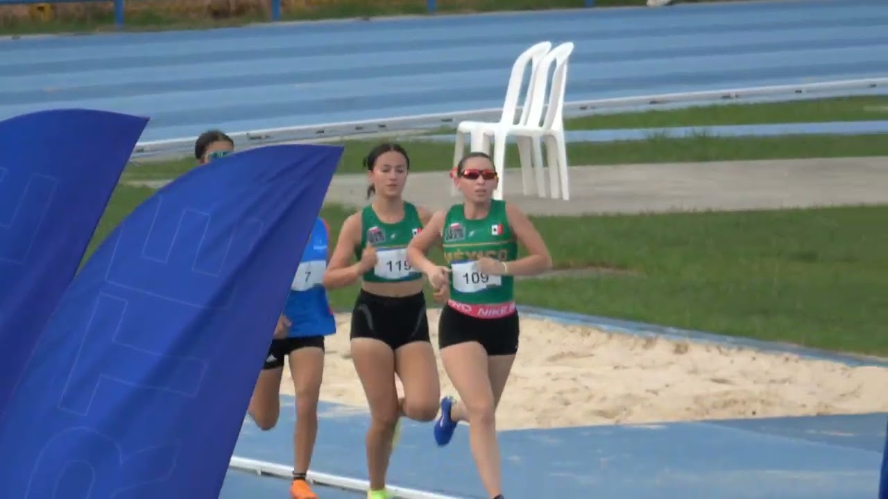 María Alejandra Ramírez Subcampeona 3000 metros, Juegos Centroamericanos y del Caribe, Montería 2025