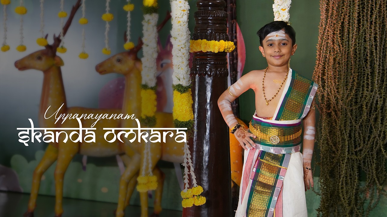 The Sacred Thread | Skanda Omkara’s Upanayanam Highlights | 2026 | Sharadha Hall