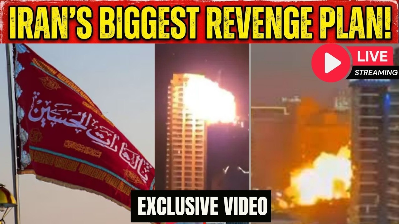 LIVE: The Flag of Revenge Raised | Iran Launches Final Strikes | The Unstoppable Mistake