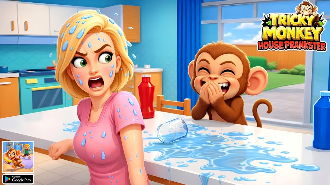 Tricky Monkey: House Prankster – New Android Gameplay (Part 2)