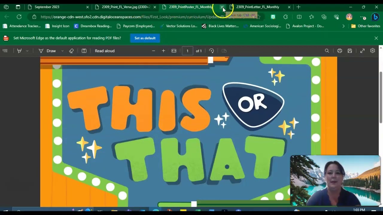 Orange curriculum tutorial