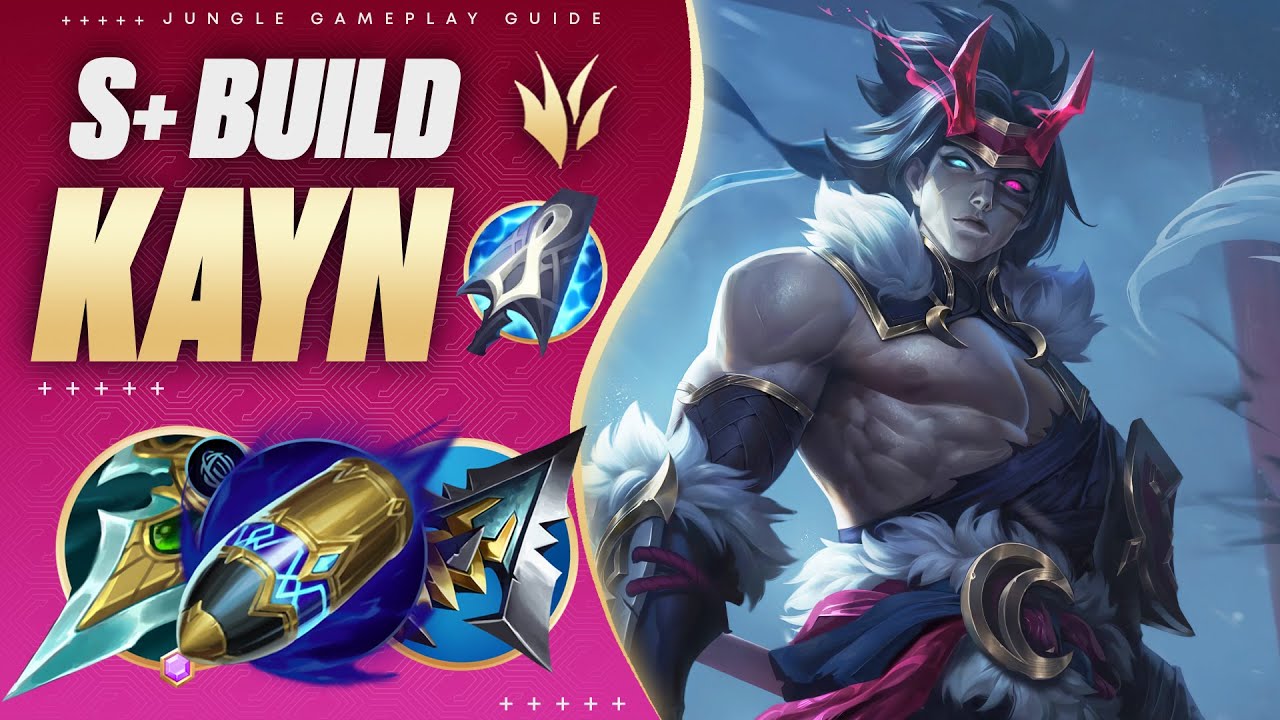 S+ KAYN JUNGLE BUILD Lets You Climb To The Moon! ❄🌑 (How to carry as an assassin in the new meta!)