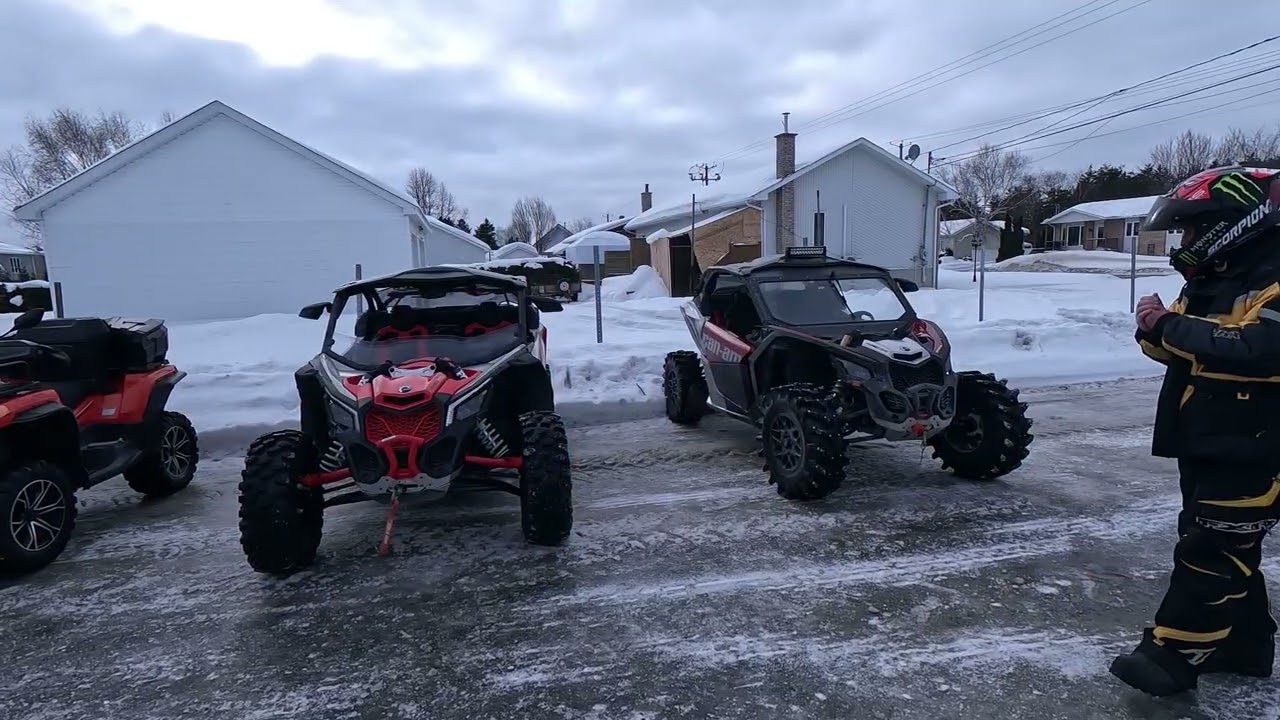 Randonnée quad au Saguenay 26 janvier 2026