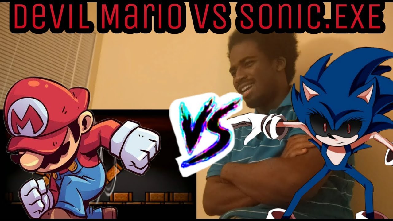 DEMONIC ENERGY😈🔥 | Devil Mario vs Sonic.EXE | REACTION!!!