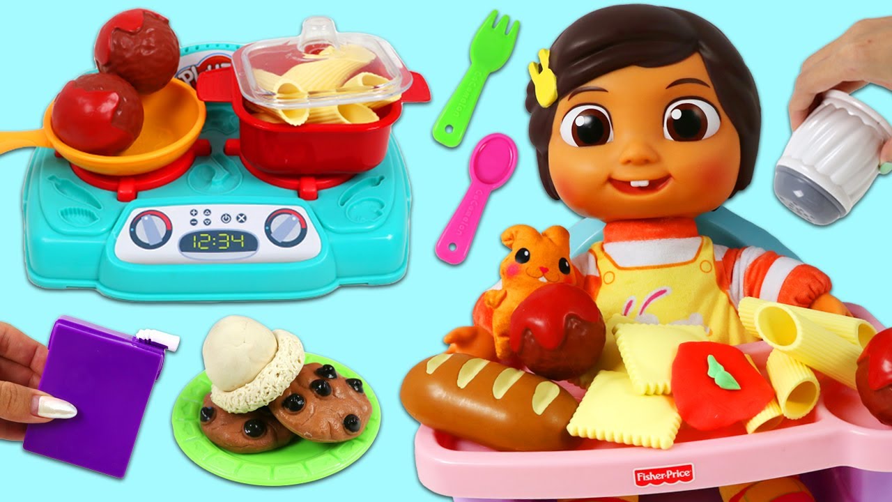 Cocomelon Nina Makes Dinner Before Bed!