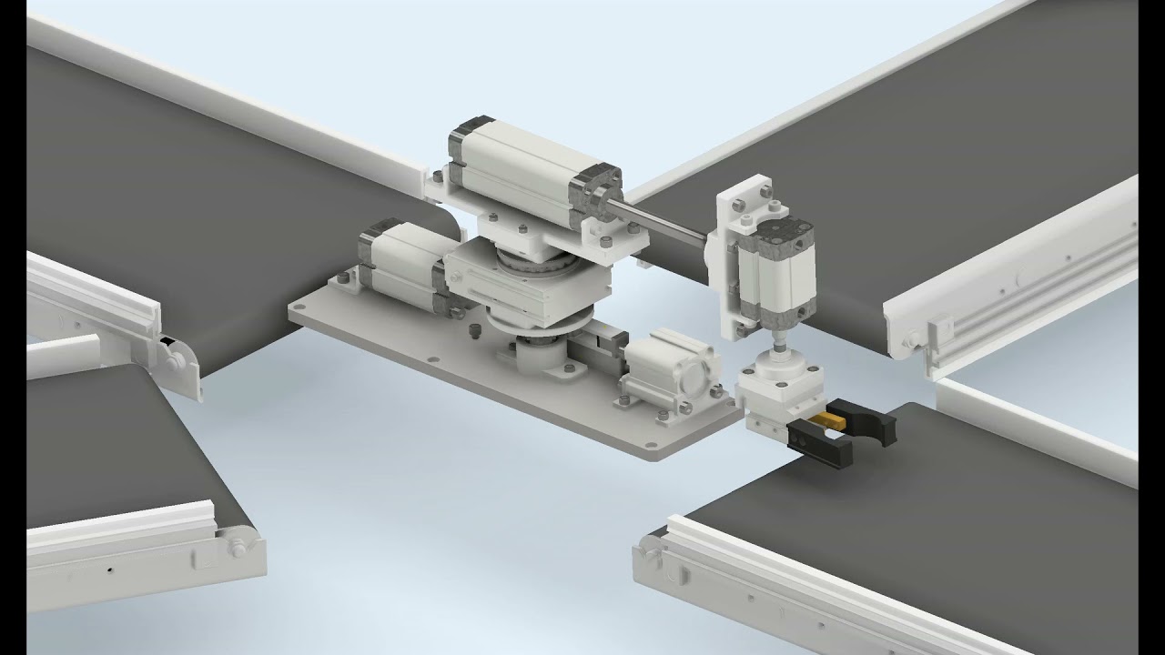 Pneumatic pick and place -90&deg; / 0 / 120&deg; / 180&deg;