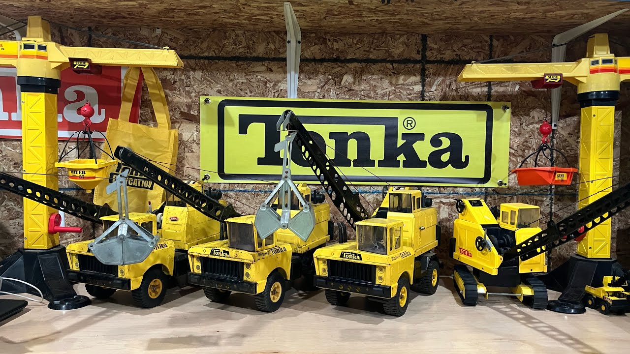 Tonka Mighty Cranes!!!