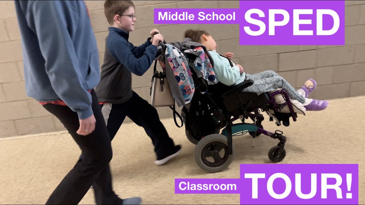Touring the SPED Room at Her New Middle School