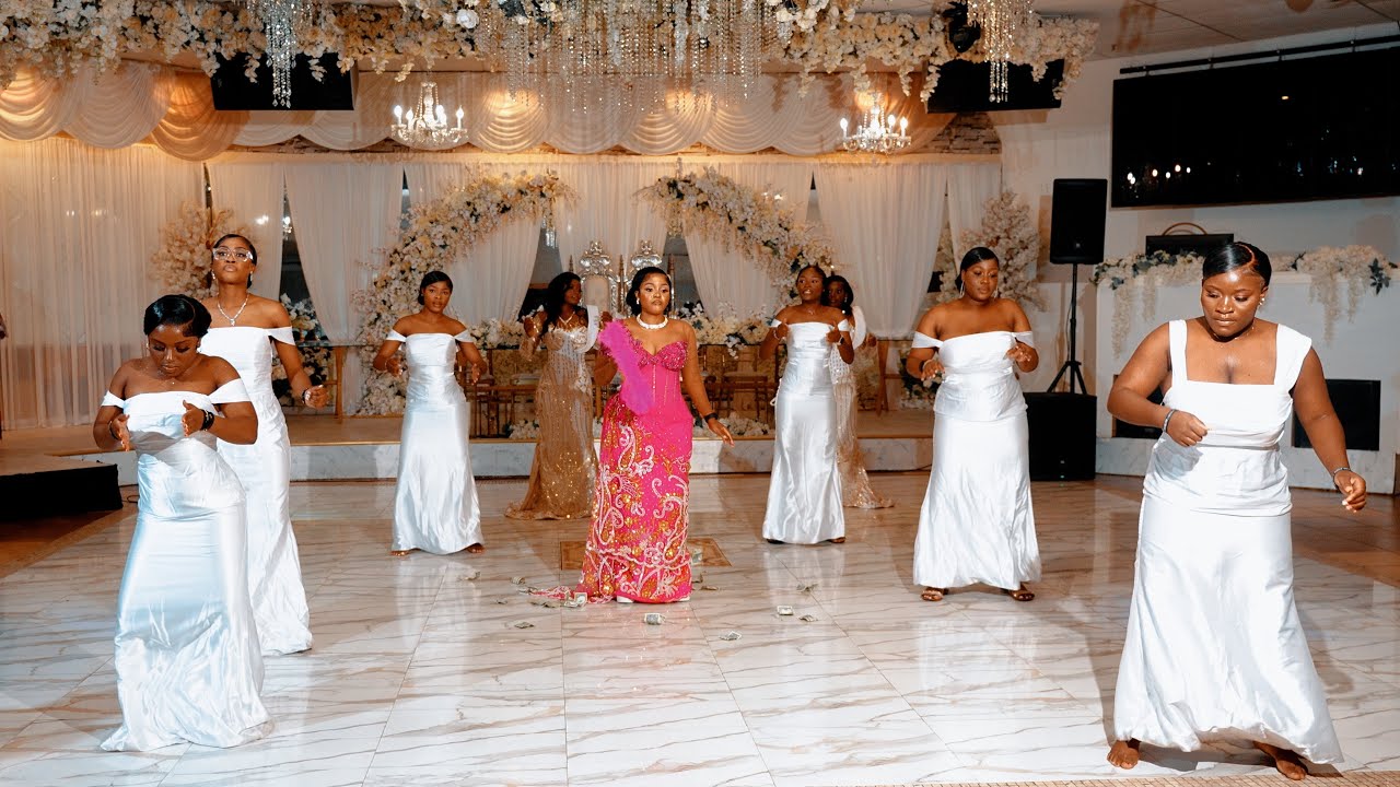 BRIDESMAIDS WENT ALL OUT | Top Congolese bridal party dance - Phoenix, AZ