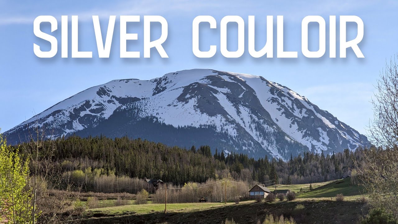 Buffalo Mountain // Climbing and Skiing Silver Couloir