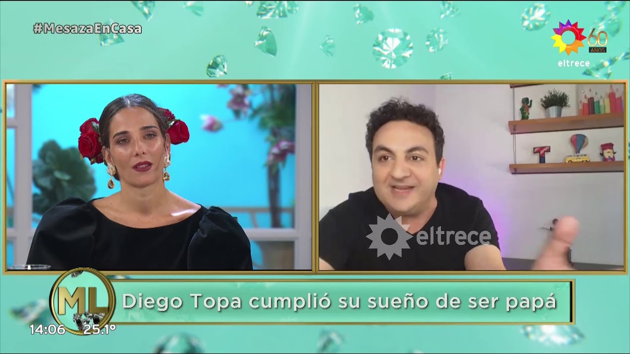 Diego Topa se quebró al recordar el proceso de subrogación de vientre para tener a su hija, Mitai