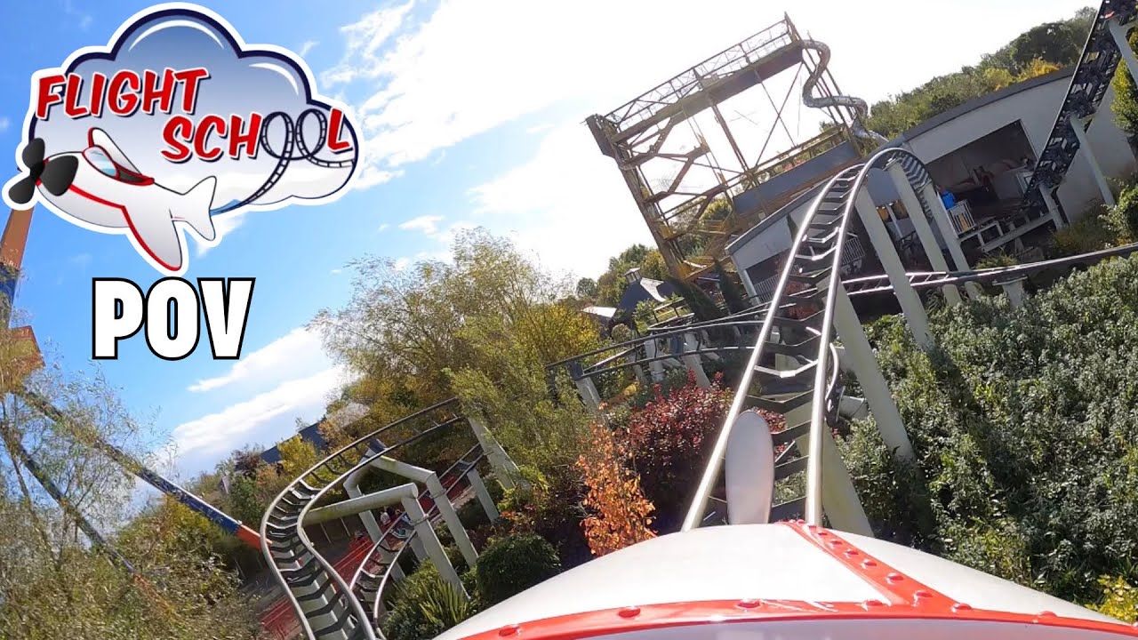Flight School On Ride POV - Emerald Park Ireland