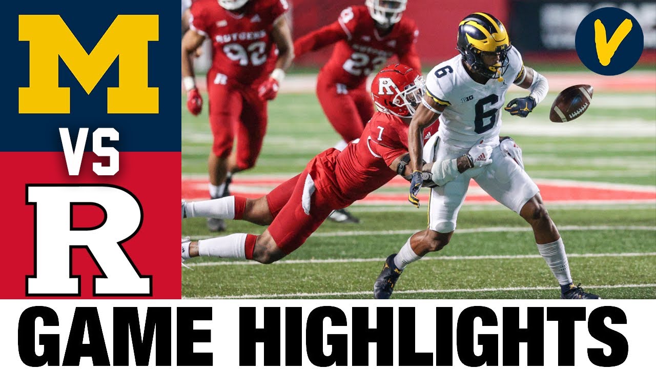 Michigan vs Rutgers Highlights | Week 12 2020 College Football Highlights