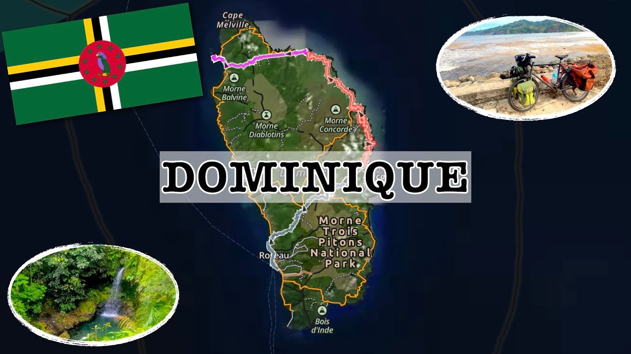 La DOMINIQUE à voile et à vélo! 🚴🇩🇲