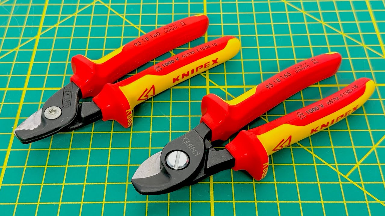 Let’s Compare The Knipex Stepcuts Vs The Knipex Cable Shears 