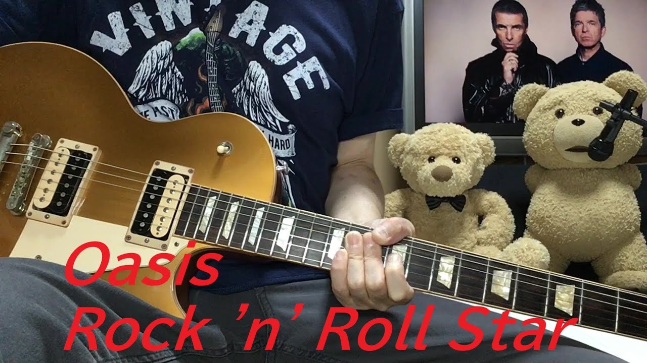 Oasis  Noel Gallagher  Rock 'n' Roll Star  Guitar Cover