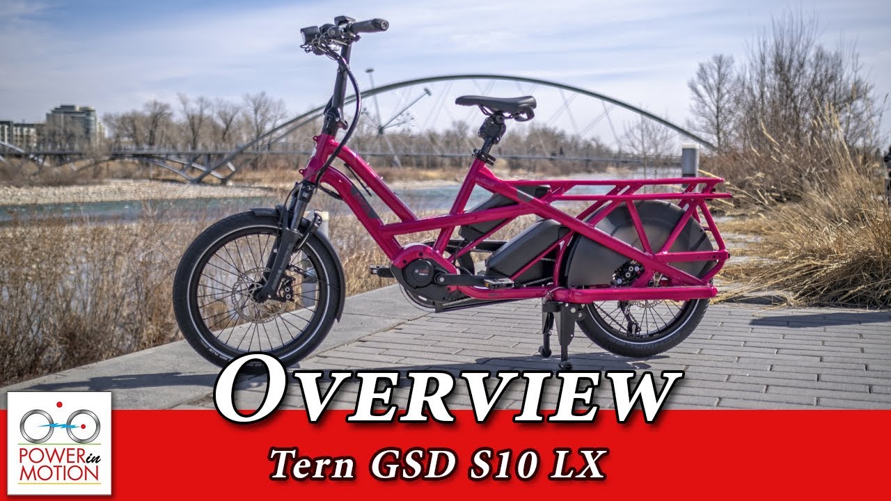 Tern GSD S10 LX Overview | Electric Cargo Bike Calgary, Alberta