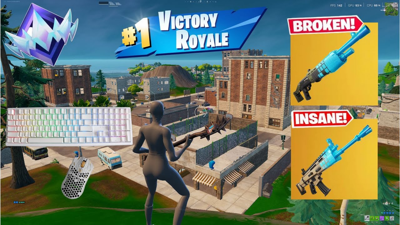 Fortnite Reload | HIGH KILL SOLO Ranked WIN Gameplay | Keyboard & Mouse | 240FPS 4K