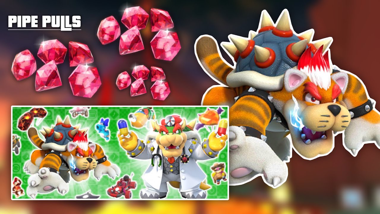 Pipe Pulls for Meowser🔥 // Bowser Pipe 1 [Mario Kart Tour]