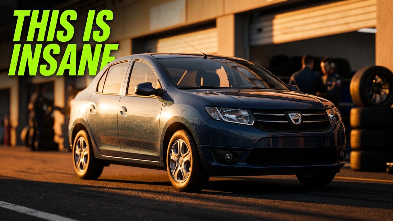 2014 Dacia Logan BeamNG Mod for BeamNG Drive | Moza R12 Gameplay