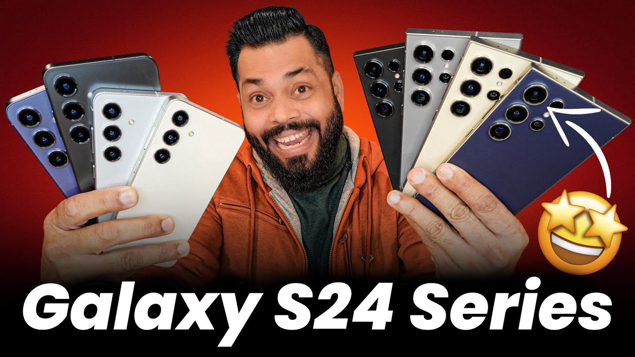 Samsung Galaxy S24 Ultra, S24 & S24+ Hands On & First Look ⚡The Real AI Flagship Of 2024