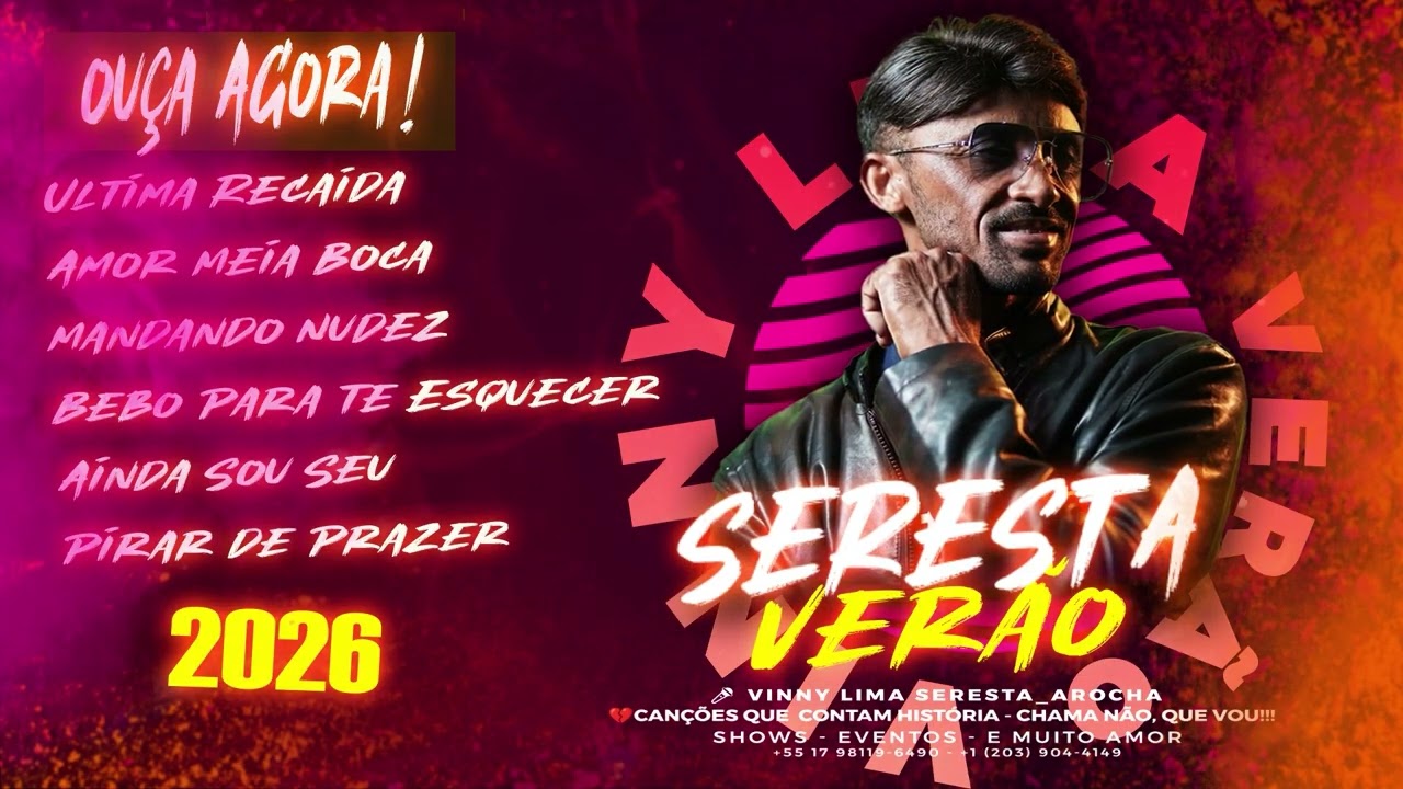 Seresta Verão 2026 Vinny Lima OUÇA AGORA!