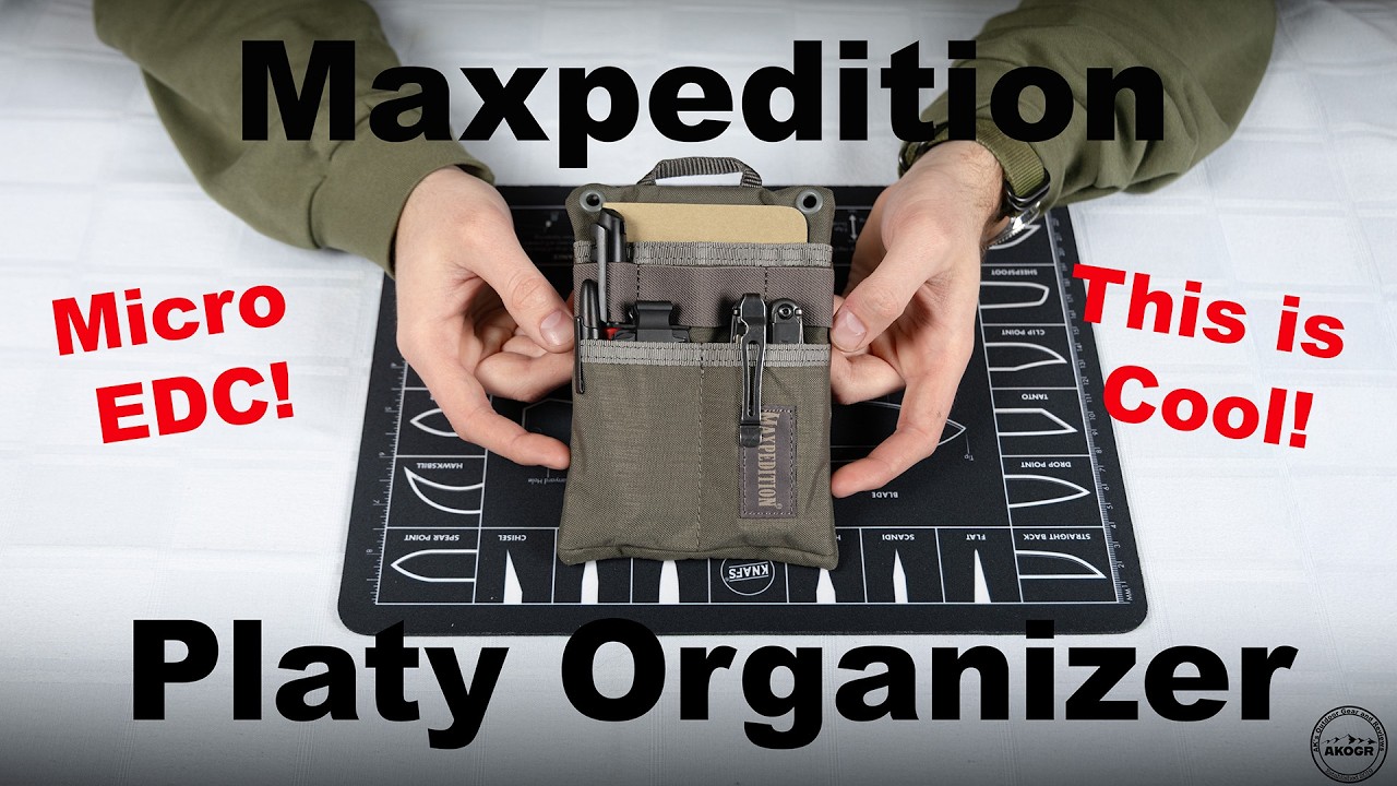 BEST MICRO EDC POUCH!?! | Maxpedition Platy Review