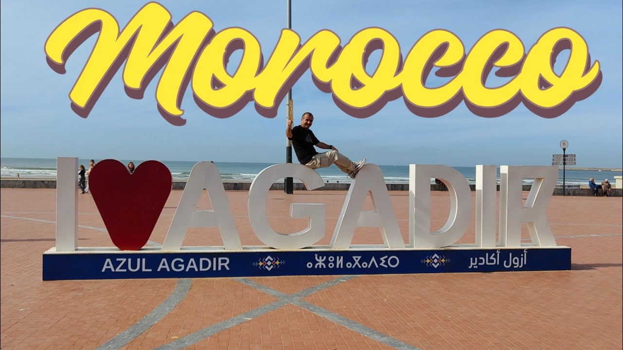 Agadir 4K, Morocco 🇲🇦  4       گەشتێک ڵە وەڵاتی مەغریب شاری اگادیر ۴ ، مراکش 