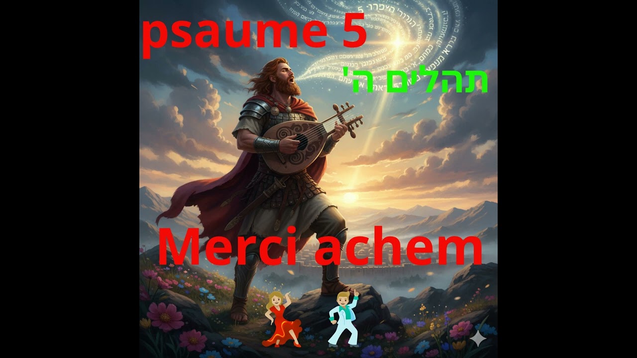 Tehelim 5❤️ merci achem 💕🙏🏼