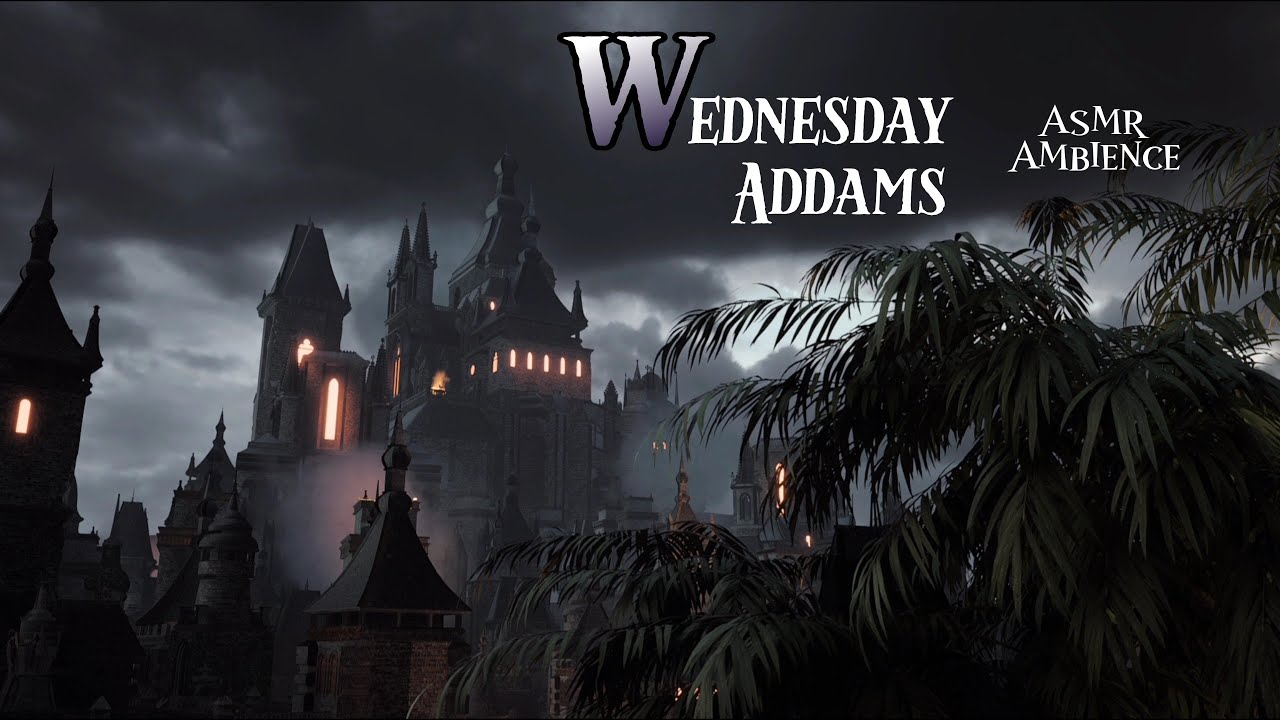🎧​Nevermore Nocturne : Wednesday's Midnight Musings | Darkly Whimsical atmosphere
