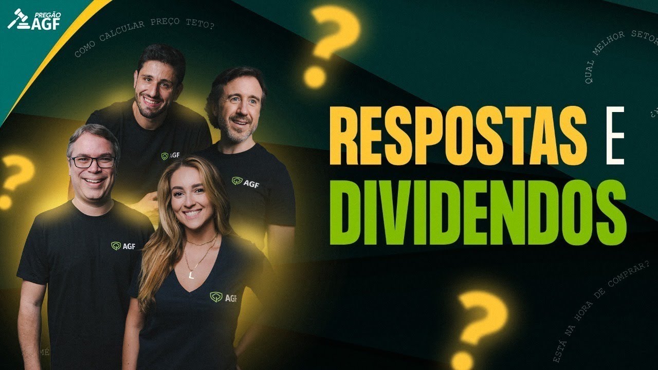 [PREGÃO AGF - 30/11/2023] Respostas e dividendos
