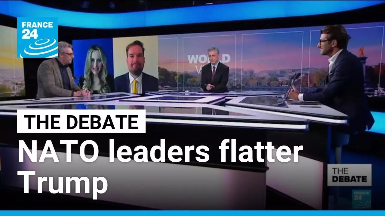 Alliance with 'daddy' issues? NATO leaders flatter Trump to keep US on board • FRANCE 24 English