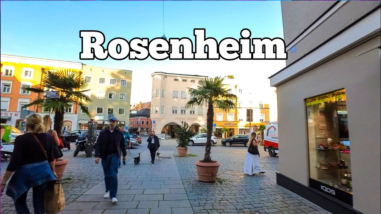 Walk in Rosenheim, 66Km from Munich 17:00