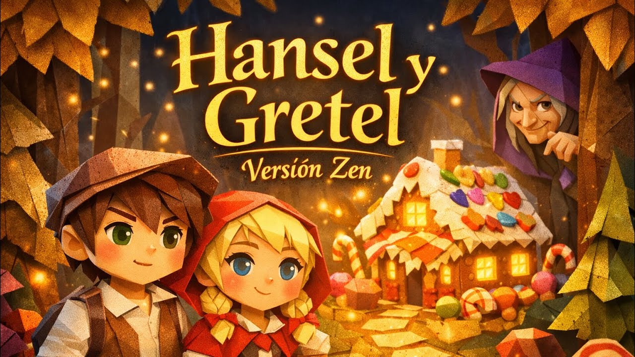 Hansel y Gretel – Nana Zen | Cuento Zen para Dormir 🕯️✨ | CuentOrigami
