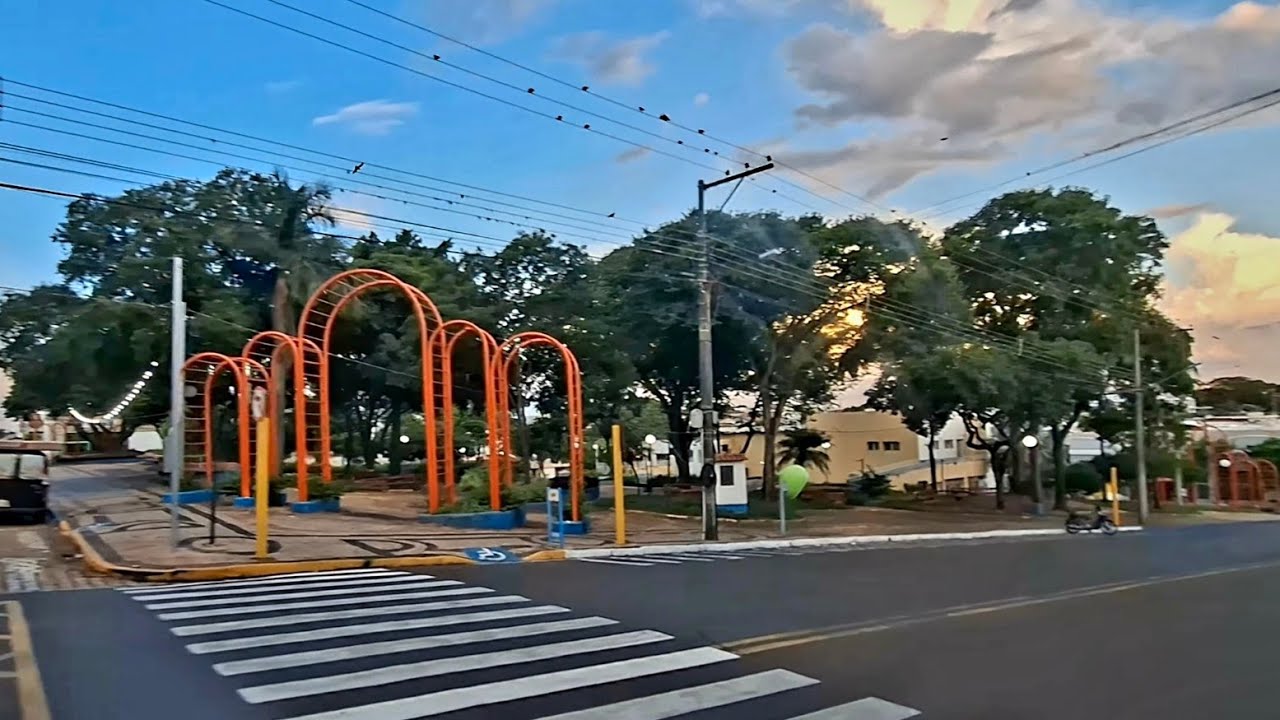 Driving Adamantina São Paulo #brazil #cidade #travel #cidadesdobrasil #city #worldcities #adamantina